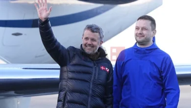 Photo of Данскиот крал пристигна во посета на Гренланд