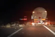 Photo of Одрон на автопатот Скопје – Велес кај Сопот, сообраќајот по една коловозна лента