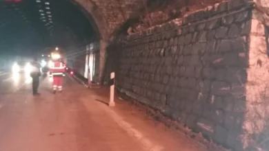 Photo of Одронот во тунелот Бадар на патот Скопје-Велес исчистен