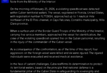 Photo of Четири лица загинаа во американски глисер по престрелка со кубанските гранични трупи