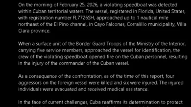 Photo of Четири лица загинаа во американски глисер по престрелка со кубанските гранични трупи