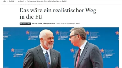 Photo of Вучиќ и Рама за германски весник: Не инсистираме на членство во ЕУ, туку на влез во единствениот европски пазар и Шенген зоната