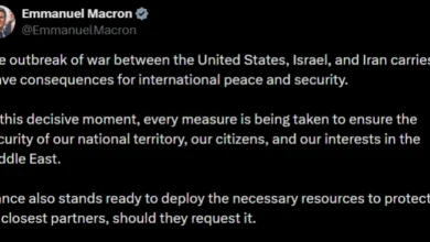 Photo of Франција бара состанок на Советот за безбедност на ОН за конфликтот во Иран