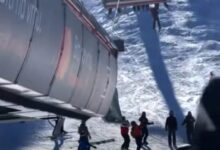 Photo of (ВИДЕО) Дете висеше од жичарата на Јахорина па падна, скијачите не успеаа да го фатат