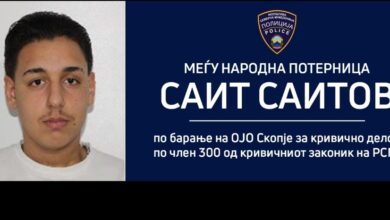 Photo of Уапсен Саит Саитов: Го фатиле во Врање – се очекува негова екстрадација во Македонија