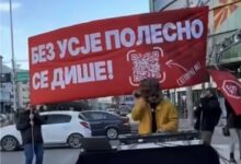 Photo of Герила акција во срцето на Скопје: ‘Стоп за Усје’ излезе на раскрсница