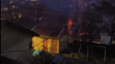 Photo of Во Велес вечерва се слушаат силни експлозии и пожар кај болницата