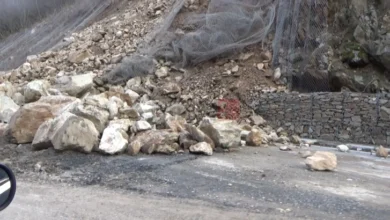 Photo of Затворена обиколницата на Битола поради свлечиште, сообраќајот се пренасочува