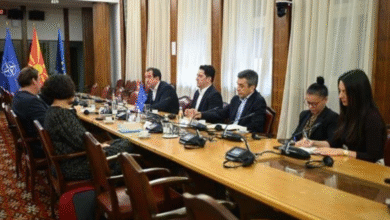 Photo of Известувачот на ЕП, Томас Вајц се сретна со раководството на ВРЕДИ