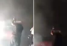 Photo of (ВИДЕО) Криминалецот Симе кој се сликал со Мицкоски пукал со калашников