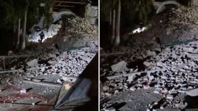 Photo of Се урна кула на црква стара 500 години, повредена полицајка која одела на работа