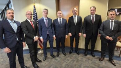 Photo of Гаши, Милошоски, Митрески, Перински, Андоновски, Јанушев на молитвен појадок утре во Вашингтон