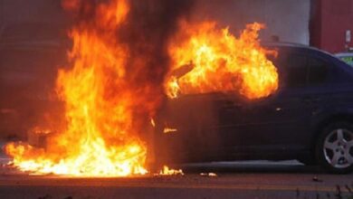 Photo of Запалено возило во Аеродром