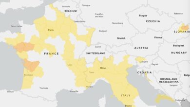 Photo of Западна Европа зафатена од топлотен бран, во Франција речиси 30 степени, во Швајцарија 20…