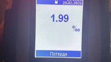 Photo of Лишен од слобода возач од Велес, возел со 1,99 промили алкохол во крвта и активна забрана за управување возило