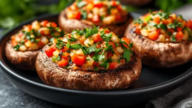 Photo of Полнети печурки со зеленчук