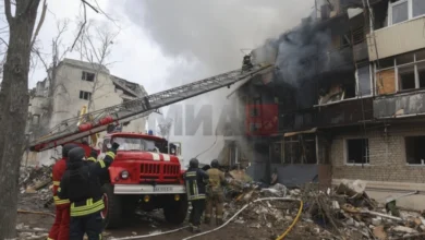 Photo of Осуммина загинати во руски ракетен напад врз станбена зграда во Харков
