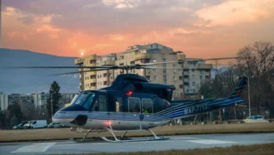 Photo of Хеликоптерска спасувачка акција на МВР: Спасена повредена италијанска државјанка од Шар Планина