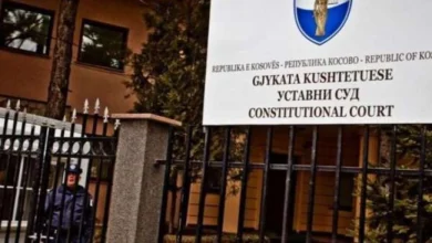 Photo of Уставниот суд и забрани на косовската претседателка да го објави датумот на предвремените избори
