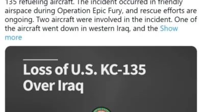 Photo of Во Ирак се урна американски воен авион за полнење гориво, САД спроведуваат спасувачка операција
