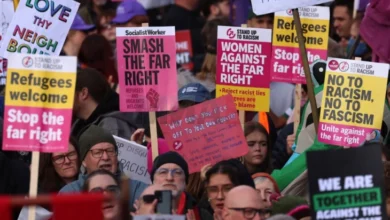 Photo of Половина милион луѓе протестираа против екстремната десница во Лондон, тврдат организаторите