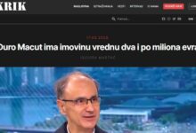 Photo of Речиси двојно е зголемена вредноста на имотот на српскиот премиер, Ѓуро Мацут
