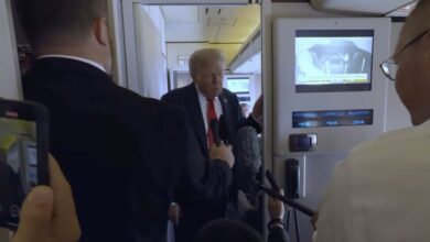 Photo of (Видео) Инцидент на аеродром во САД: Дрон го прекина сообраќајот во Палм Бич додека полетуваше авионот на Трамп