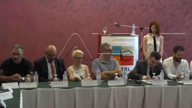 Photo of ФОТО: На иста маса во иста кауза Палчо и осомничениот за убиство, Гроздановски.  Дел од “братството” бил и убиениот охриѓанец