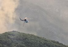 Photo of Два армиски хеликоптери го гаснат пожарот на Јабланица