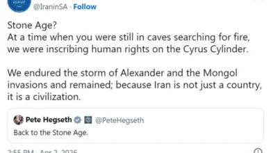 Photo of Иран одговори на заканите на Хегсет за враќање во камено доба
