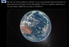 Photo of Астронаутите на мисијата на Месечината испратија фотографии од Земјата