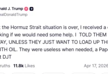 Photo of Трамп: НАТО сега нуди помош, беа бескорисни кога ни беа потребни