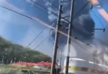 Photo of Украински дронови погодија складиште за нафта во Крим, предизвикувајќи пожар