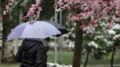 Photo of Од вторник до крајот на неделата повремени врнежи, наместа пороен дожд со грмежи и пониска темепература