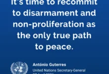 Photo of Генералниот секретар на ОН изрази загриженост за ширењето на нуклеарното оружје