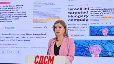 Photo of (ВИДЕО) Кузеска: Во тек е систематска, валкана операција на смислување лаги за која на ВМРО им помога приватната израелска компанија „Black Cube“, која ја нарекуваат и „приватен Мосад”