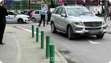 Photo of Мерцедес“ удри пешак во центарот на Скопје, пренесен е со тешки повреди на Клиники
