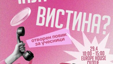 Photo of “Чија вистина?“ – Работилница за интерсекциско раскажување вистини   