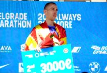 Photo of Дарио Ивановски второ место на маратонот во Белград