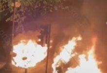 Photo of Видео:Изгореа два автомобили во скопски Карпош утринава: , сомнежот е дека намерно се запалени