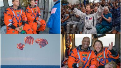 Photo of Успешно заврши првото патување со човечки екипаж до Месечината по повеќе од половина век