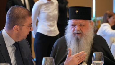 Photo of Свечената велигденска вечера на Мицкоски е тешка глупост и богохулие, благословено и од Архиепископот Стефан