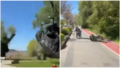 Photo of МВР со детали за страшната несреќа во Охрид: Две лица со параглајдер се спуштиле на пешачката патека