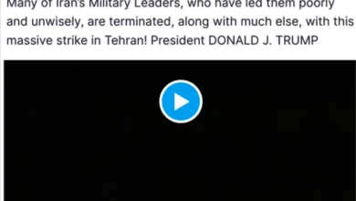 Photo of Трамп објави видео од смртоносен напад врз Техеран: Убивме многу ирански воени лидери