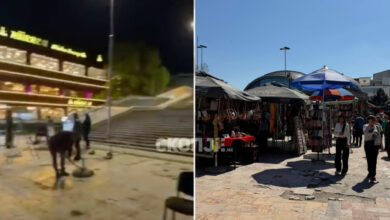 Photo of  Ноќна акција: „Исчезнаа“ тезгите на влезот од Чаршијата