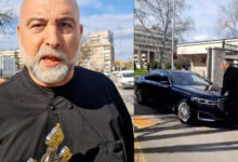 Photo of Маж со мантија и крст „се фрли“ пред автомобилот на министерката за надворешни работи на Бугарија, извикуваше клетви и навреди