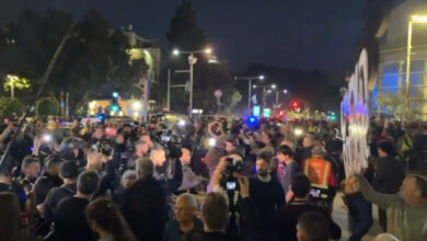 Photo of Протести во Тел Авив против војната со Иран, полицијата интервенираше