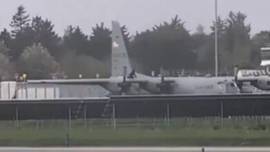 Photo of (Видео) Уапсен маж во Ирска откако оштетил американски воен авион