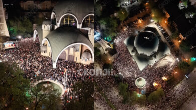 Photo of (Видео) Илјадници верници пред Соборниот храм за Велигден