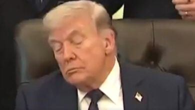 Photo of (Видео) Трамп ќе заспиеше за време на состанок во Белата куќа